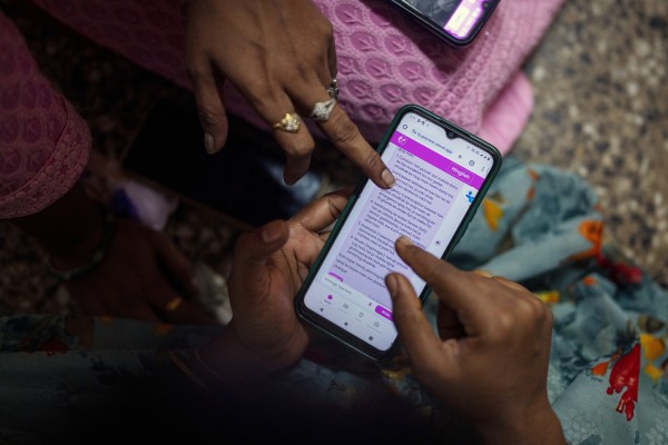 How AI health care chatbots learn from the questions of an Indian women's organization