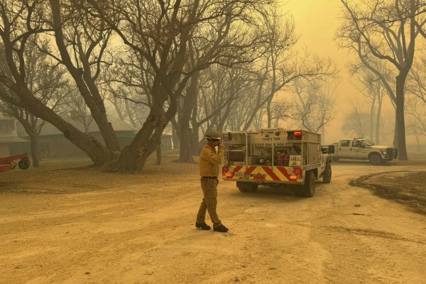 Largest fire in Texas Panhandle grows to nearly 800 squ...