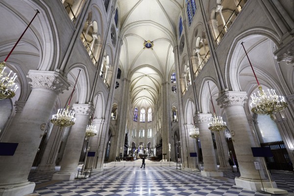 Notre Dame Cathedral Unveils Its New Interior 5 Years A... | AccessWDUN.com