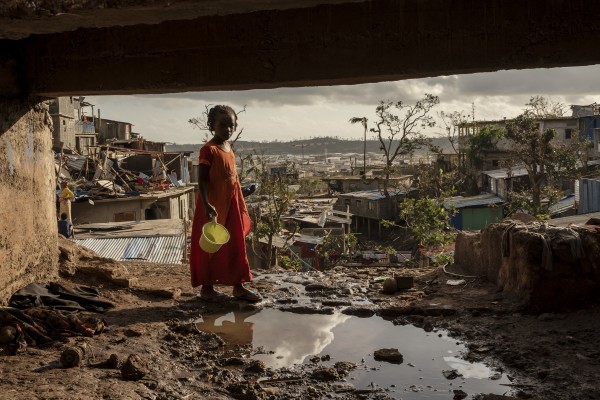 French President Arrives In Mayotte To Survey Cyclone C 