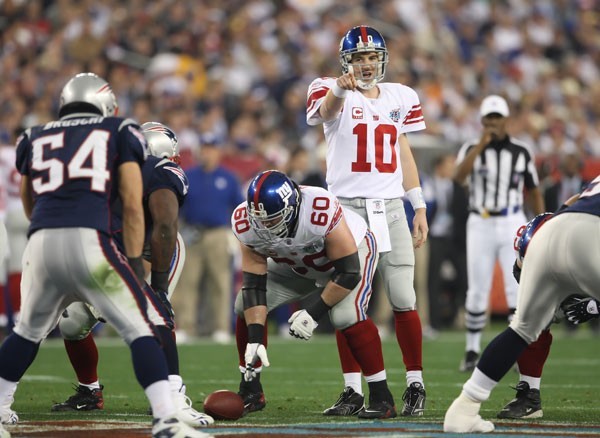 Giants upset Patriots in Super Bowl