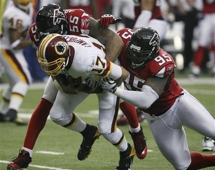 Turner, Falcons batter Redskins