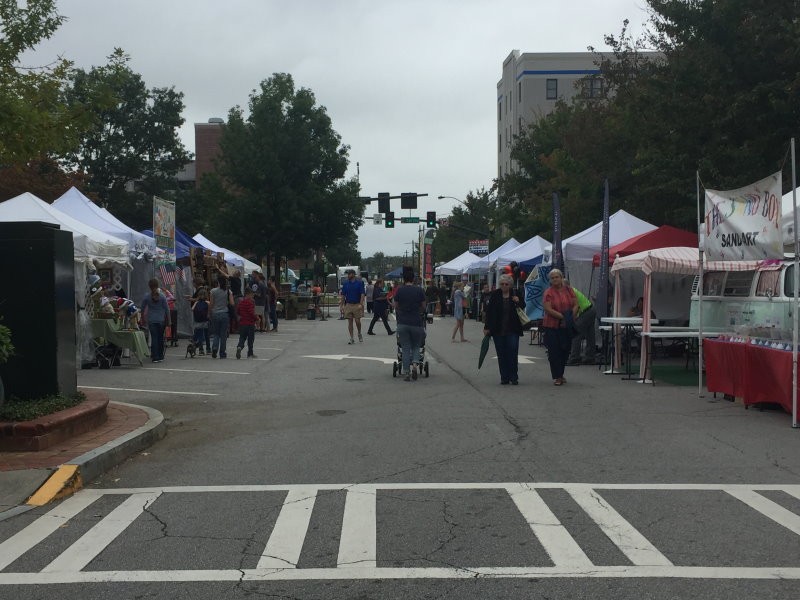 PHOTOS Mule Camp Market takes over Gainesville Square