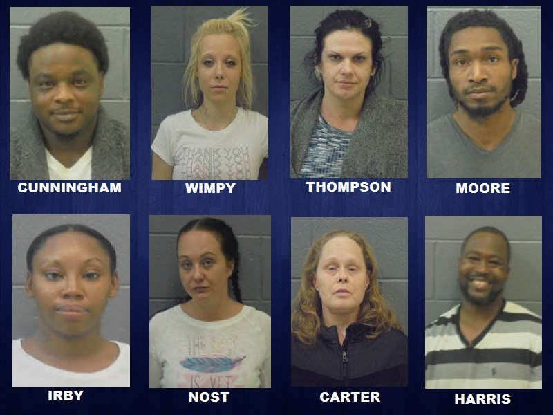 Prostitution operation nets 8 arrests in Banks County