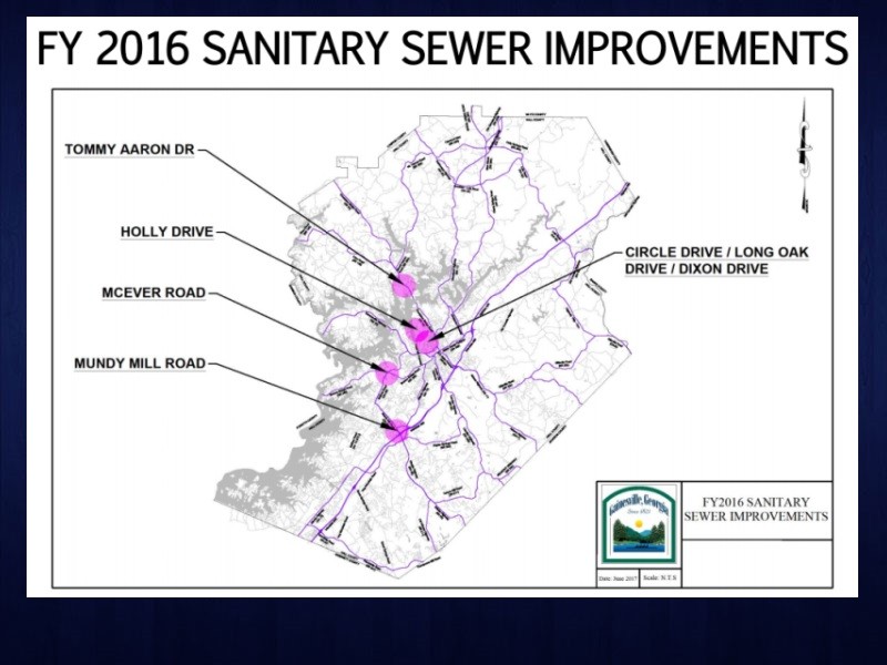 Gainesville s FY2016 Sewer Improvement Project Closer T AccessWDUN