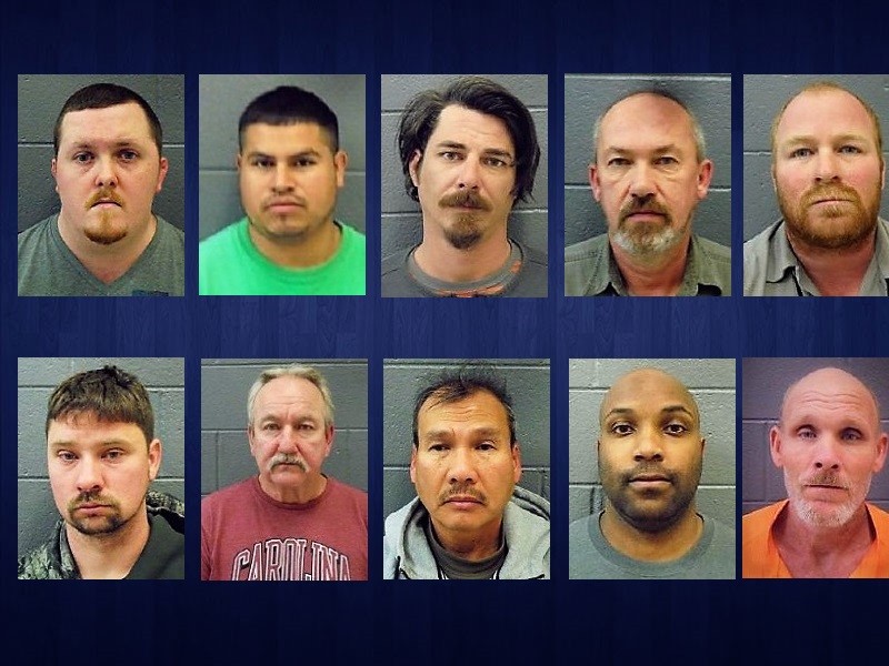 Banks County deputies charge 10 with pandering during T...