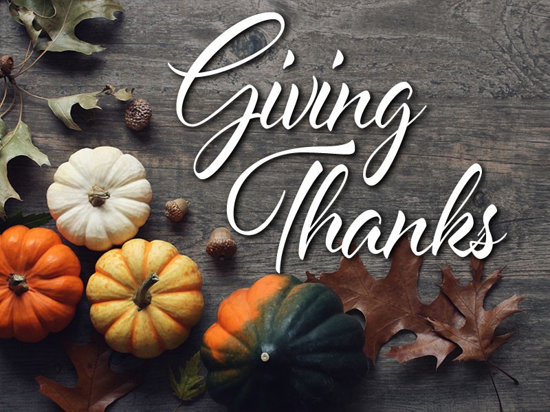 GIVING THANKS: It's the simple things that mean the mos... | AccessWDUN.com