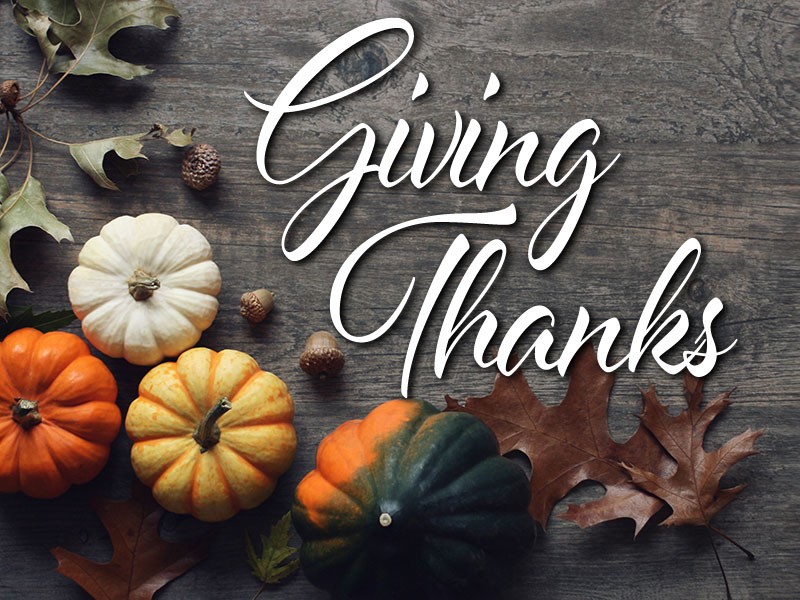 Giving Thanks: It's The Simple Things That Mean The Mos... | Accesswdun.com