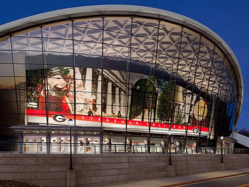 UGA s Stegeman Coliseum Tabbed No 21 In Arena Rankings AccessWDUN