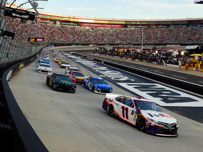 FINAL LAPS: Denny Hamlin wins Bass Pro Shops Night Race, NASCAR on FOX