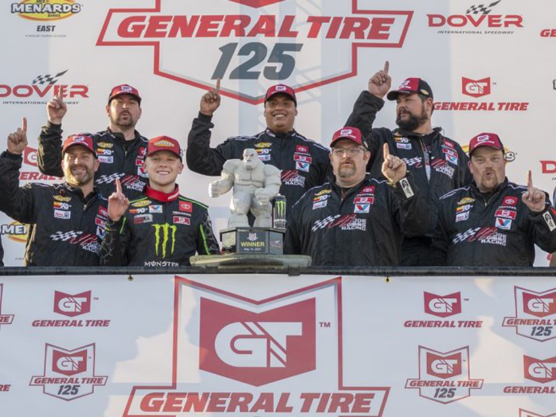 Ty Gibbs dominates for ARCA East Series win at Dover