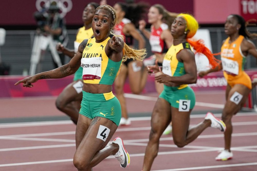 Jamaican breaks Flo Jo’s longstanding Olympic record i...