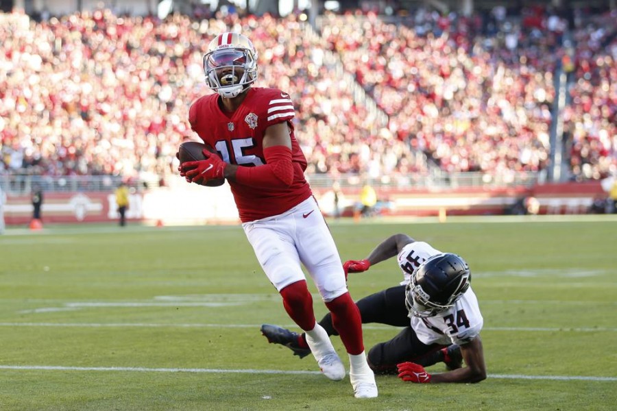 Falcons fall to surging 49ers