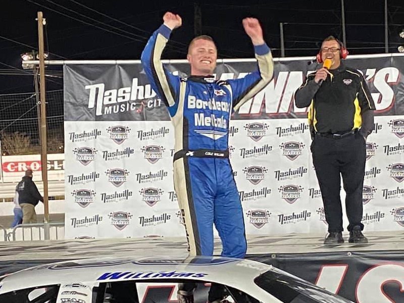 Williams goes flag to flag For Nashville PLM Opener Win