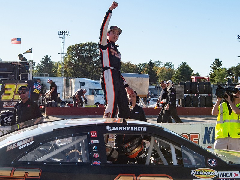 Sammy Smith wins 2022 ARCA Menards Series East championship - ARCA