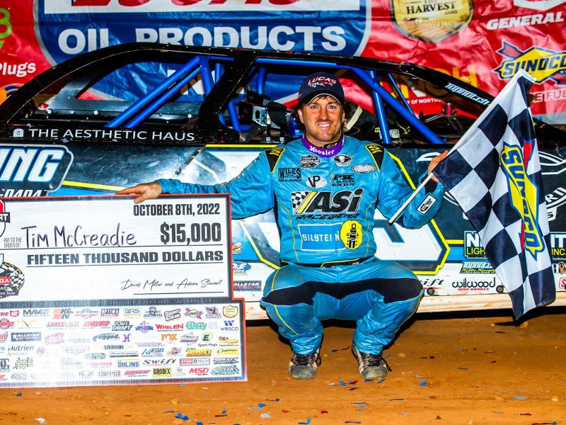 McCreadie scores LOLMDS win at Talladega Short Track