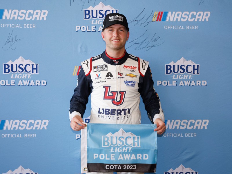 William Byron Scores NASCAR Cup Series Pole At COTA | AccessWDUN.com