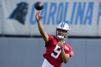 Panthers Hand First-team Reps Over To Rookie QB Bryce Y... | AccessWDUN.com