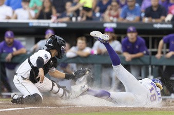 LSU stays alive with win over Wake Forest in College World Series