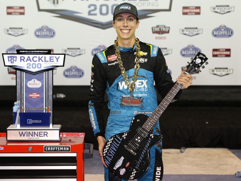 Hocevar Powers To NASCAR Truck Win At Nashville | AccessWDUN.com