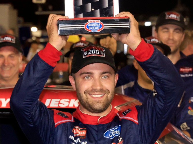 Majeski Dominates NASCAR Truck Playoff Opener At IRP | AccessWDUN.com