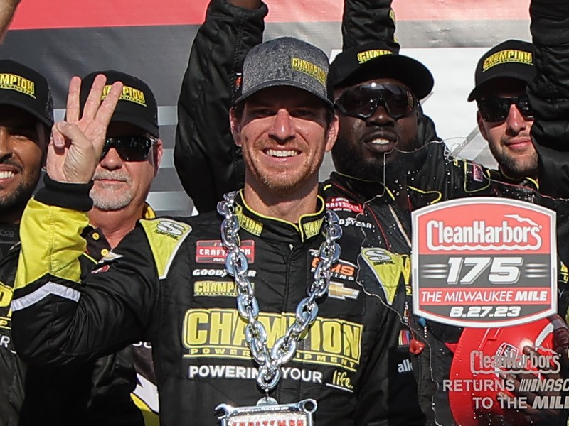 Enfinger Takes Decisive NASCAR Truck Win At Milwaukee | AccessWDUN.com