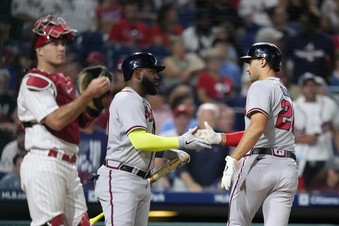 Marcell Ozuna's grand slam sets tone as Braves hits six homers